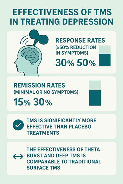 IS TMS effective for depression?
